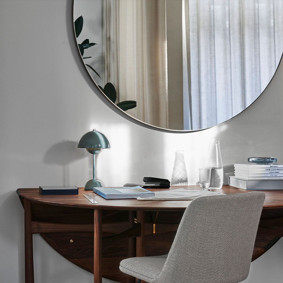 Amore Spegel SC49 Ø115cm Bronzed Brass