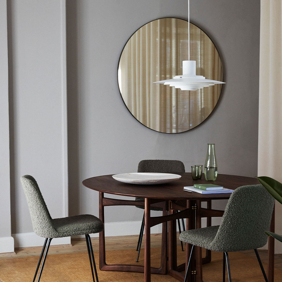 Amore Spegel SC49 Ø115cm Bronzed Brass