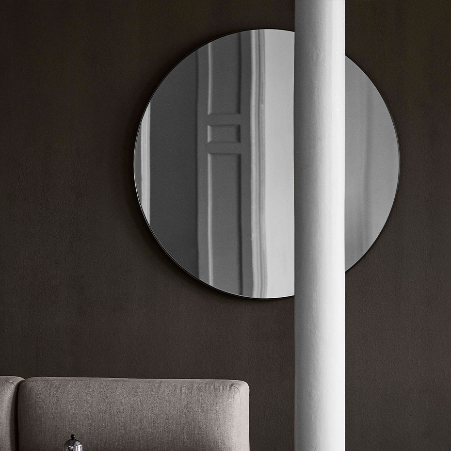 Amore Spegel SC49 Ø115cm Bronzed Brass