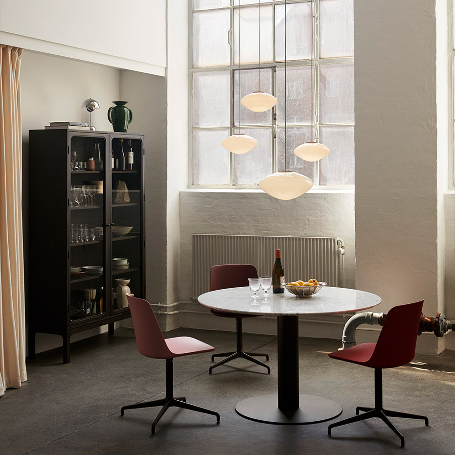 Mist Pendel AP15 Ø25cm Opal Glass