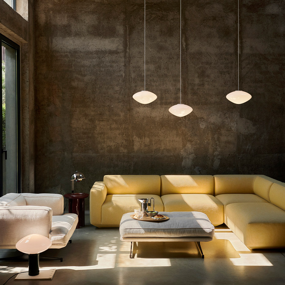 Mist Pendel AP15 Ø25cm Opal Glass