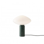 Mist Bordslampa AP17 Opal Glass & Guatemala Verde Marble Mist Bordslampa AP17 Opal Glass & Guatemala Verde Marble