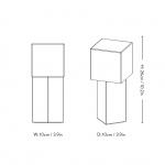 Pivot Bordslampa ATD7 Portable Rusty Mint Pivot Bordslampa ATD7 Portable Rusty Mint