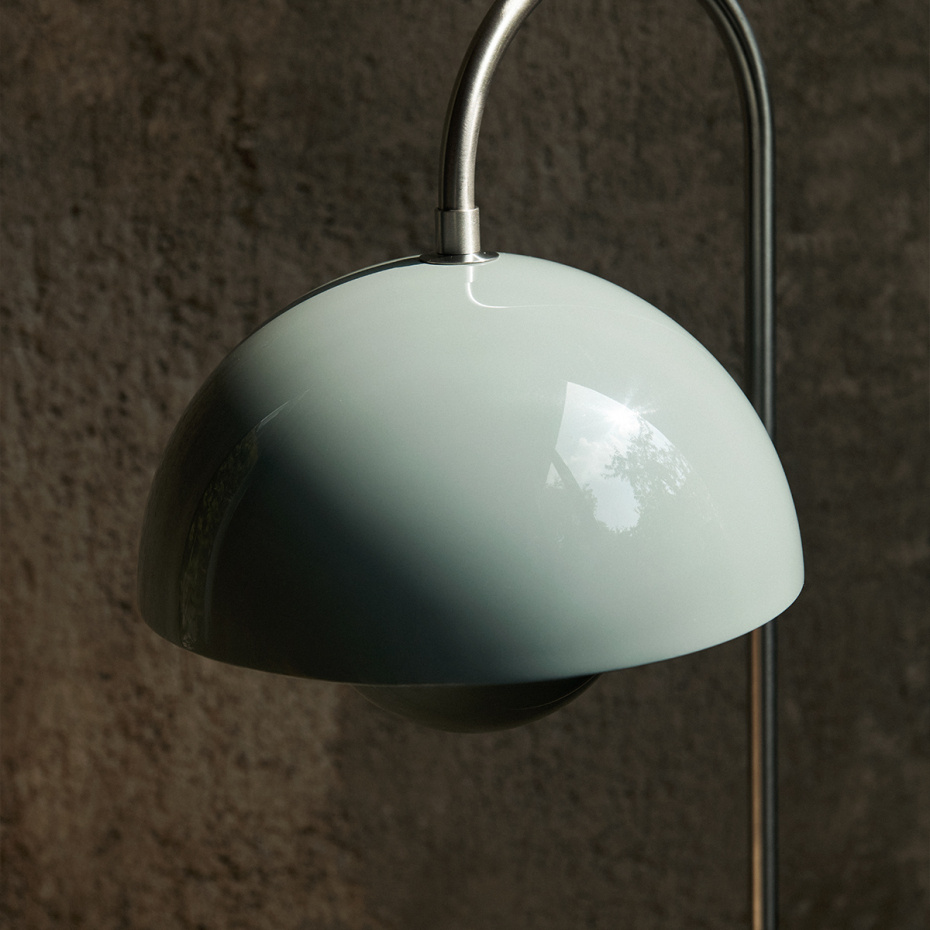 Flowerpot Golvlampa VP12 Stone Blue