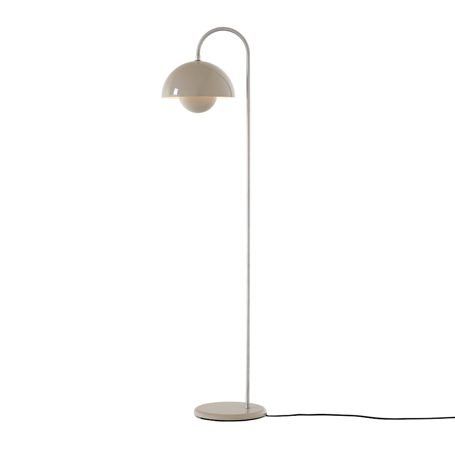 Flowerpot Golvlampa VP12 Grey Beige