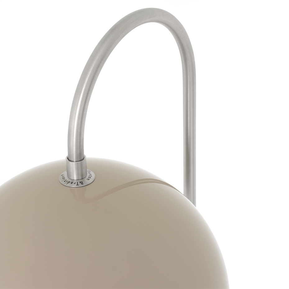 Flowerpot Golvlampa VP12 Grey Beige