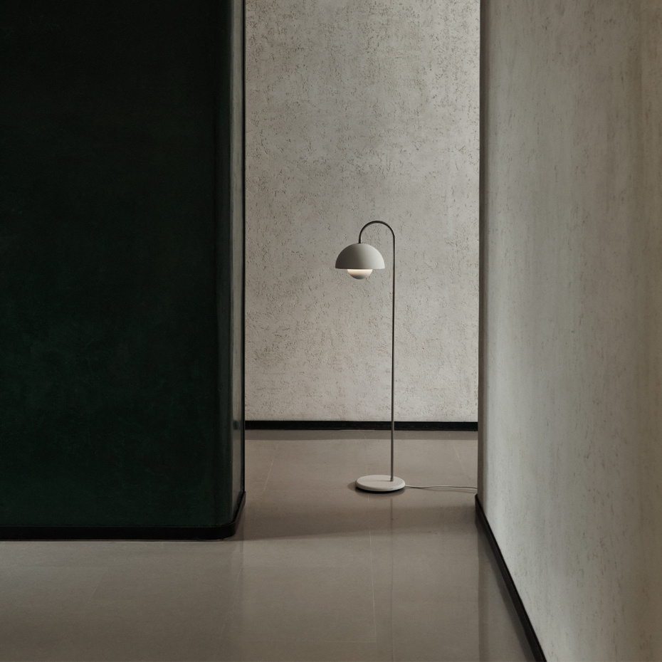 Flowerpot Golvlampa VP12 Matt White