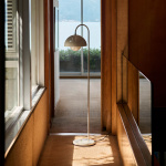 Flowerpot Golvlampa VP12 Chrome-Plated Flowerpot Golvlampa VP12 Chrome-Plated