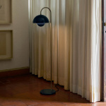 Flowerpot Golvlampa VP12 Steel Blue Flowerpot Golvlampa VP12 Steel Blue