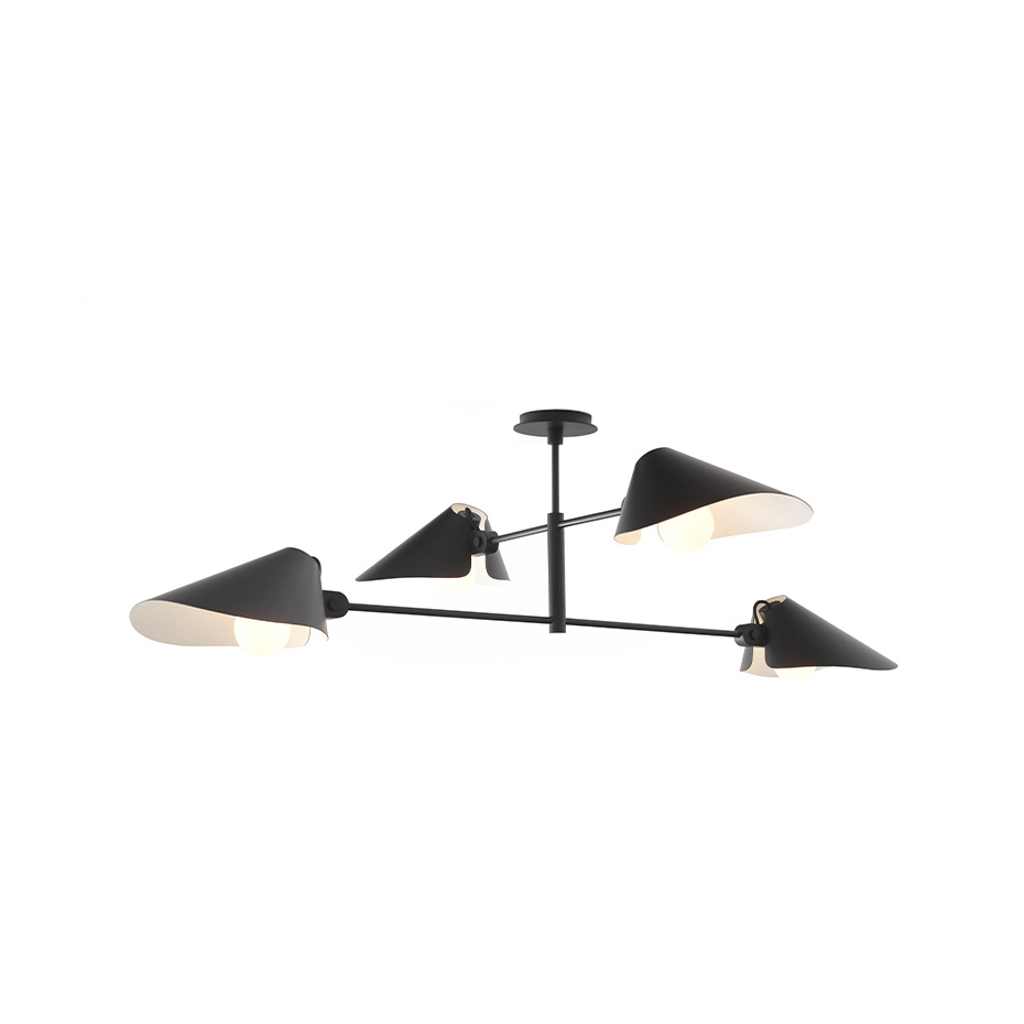 Bonnet Ljuskrona SC91 H40cm Black