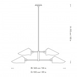 Bonnet Ljuskrona SC92 H110cm Black Bonnet Ljuskrona SC92 H110cm Black