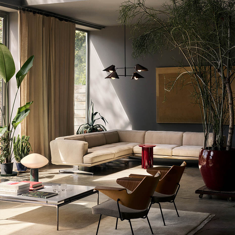 Bonnet Ljuskrona SC92 H110cm Bronzed & Black