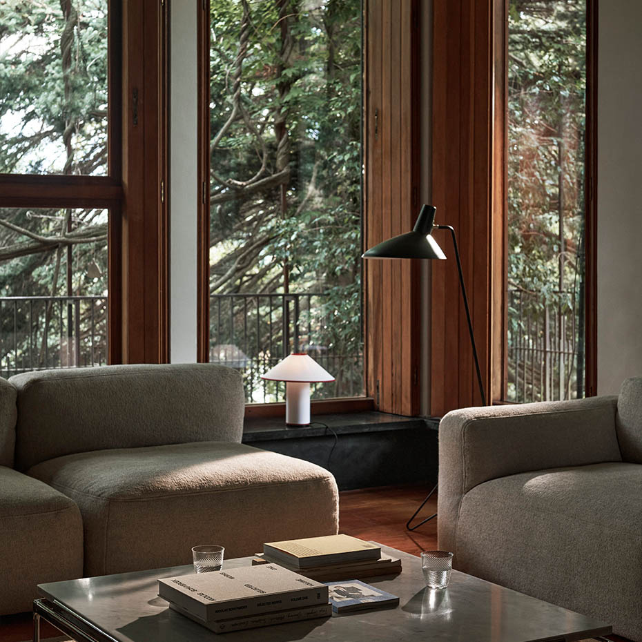 Tripod Golvlampa HM8 Matt White