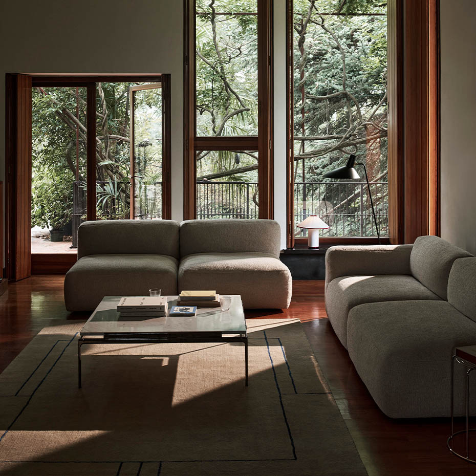 Tripod Golvlampa HM8 Matt White