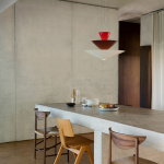 Gio Pendel LN14 Ø60cm Signal Green & Deep Blue & Ecru White Gio Pendel LN14 Ø60cm Signal Green & Deep Blue & Ecru White