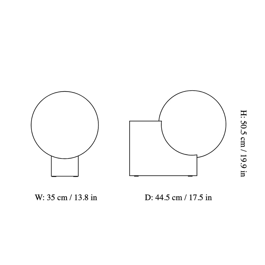 Journey Golvlampa SHY4 Brushed Steel