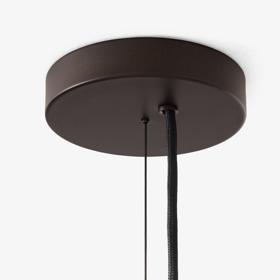 Bella Ljuskrona SC114 Ø48cm Bronzed & Soft Canvas