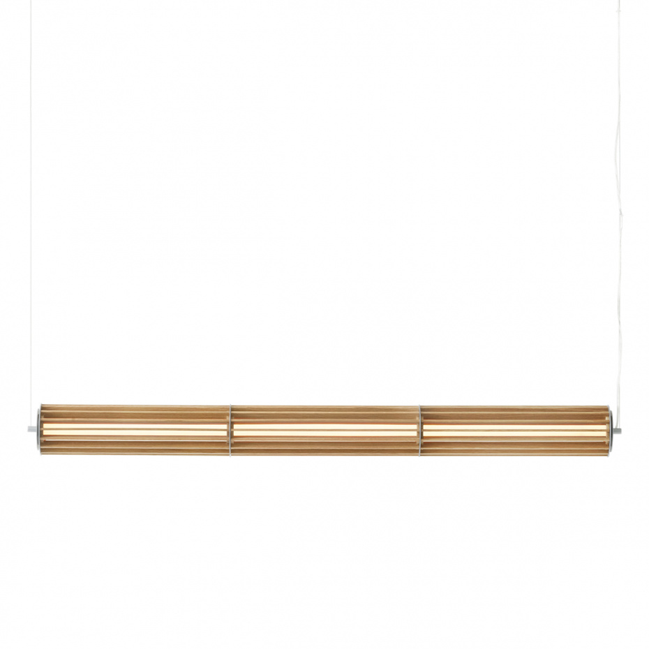 Numbra Pendel TY1 Lacquered Oak & Tumbled Aluminium