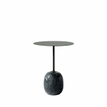 Lato Sidobord LN8 Round Ø40cm Deep Green & Verde Grigio Marble Lato Sidobord LN8 Round Ø40cm Deep Green & Verde Grigio Marble