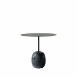 Lato Sidobord LN9 Oval 40x50cm Deep Green & Verde Grigio Marble Lato Sidobord LN9 Oval 40x50cm Deep Green & Verde Grigio Marble