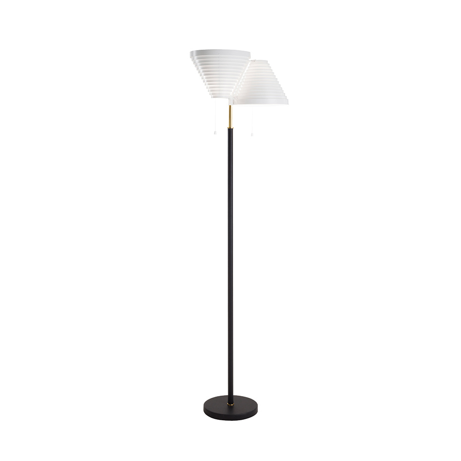 Artek A810 Golvlampa Polished Brass