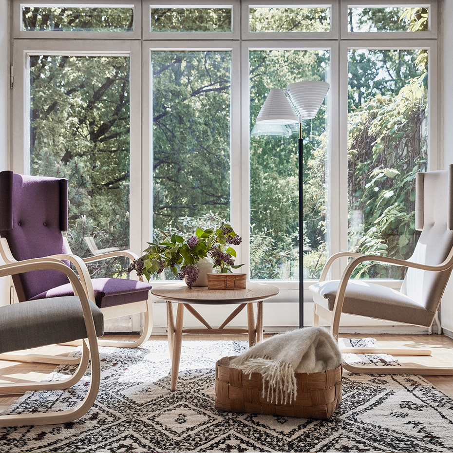 A810 Golvlampa Polished Stainless Steel