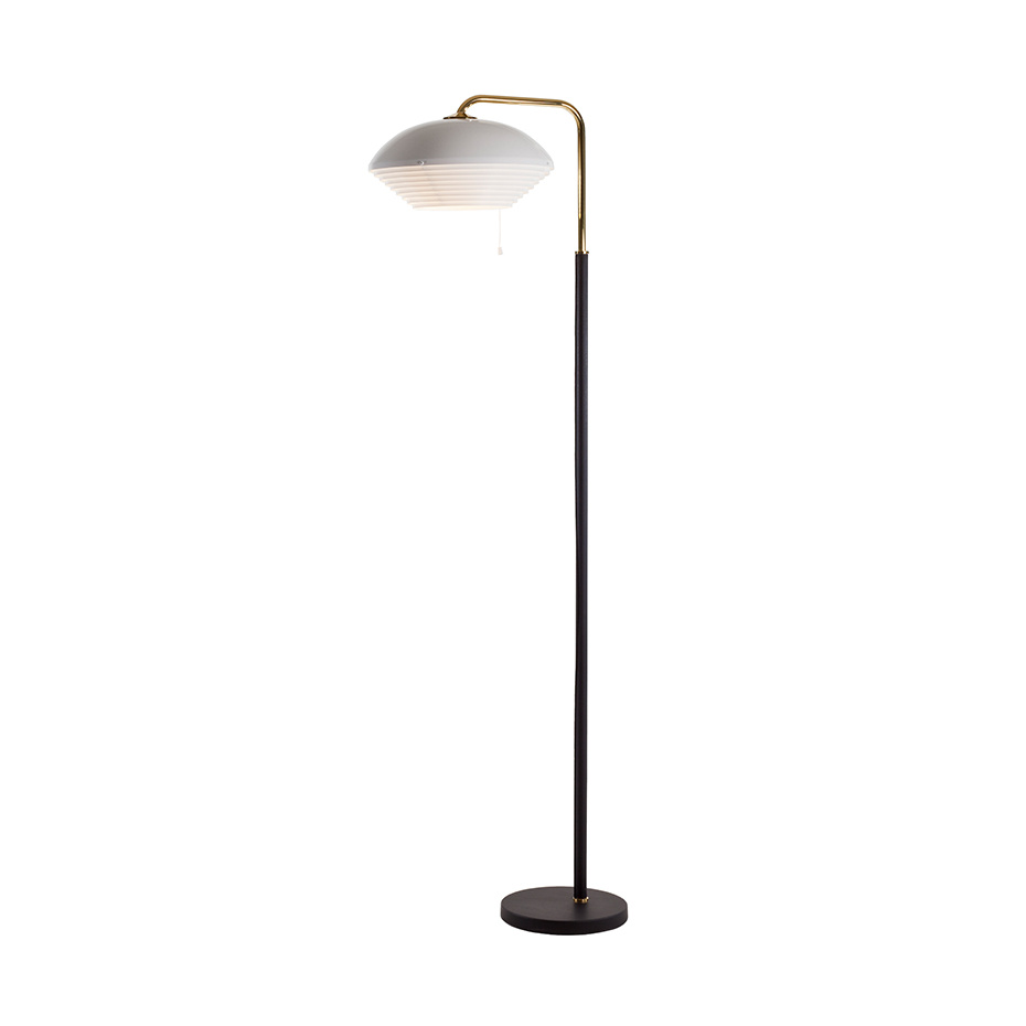 Artek A811 Golvlampa Polished Brass