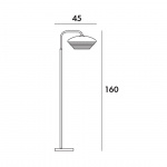 A811 Golvlampa Nickel-Plated A811 Golvlampa Nickel-Plated