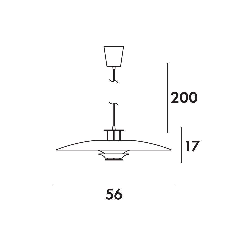 JL341 Pendel White/Polished Brass