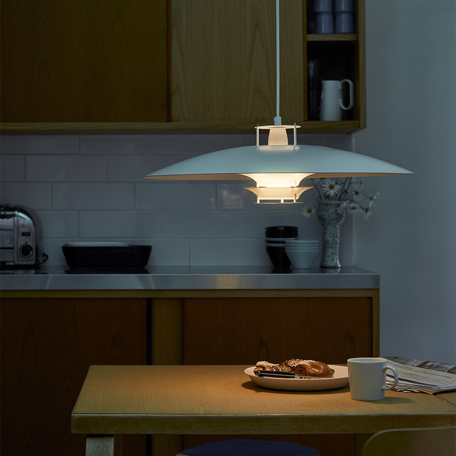 JL341 Pendel White/Polished Brass