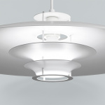 JL341 Pendel White/Polished Brass JL341 Pendel White/Polished Brass