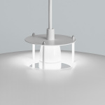 JL341 Pendel White/Polished Brass