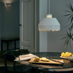 AMA500 Pendel White/Brass-Plated AMA500 Pendel White/Brass-Plated