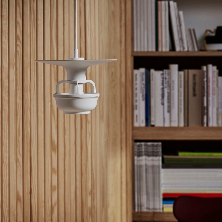 Kori Pendel Disc Shade Deep Matt White