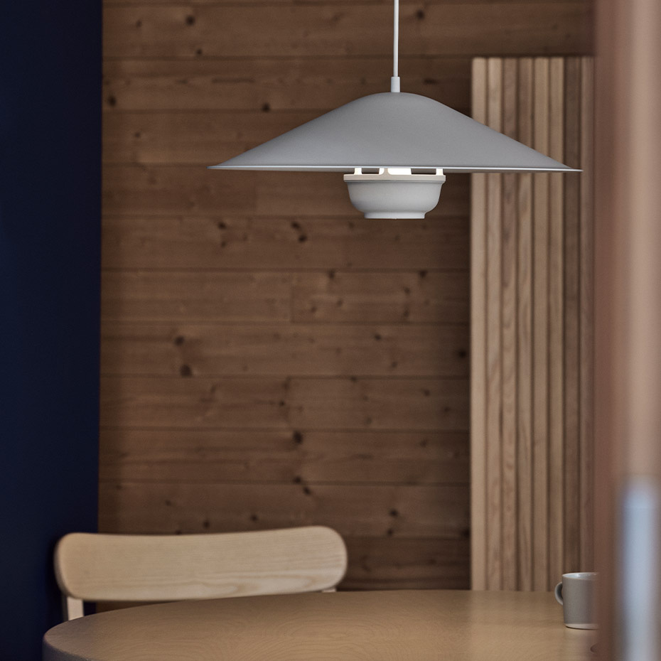 Kori Pendel Dune Shade Deep Matt White