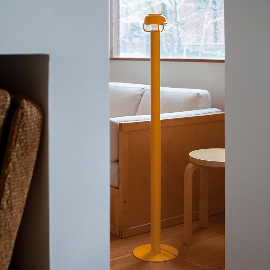 Kori Golvlampa Bright Matt Orange