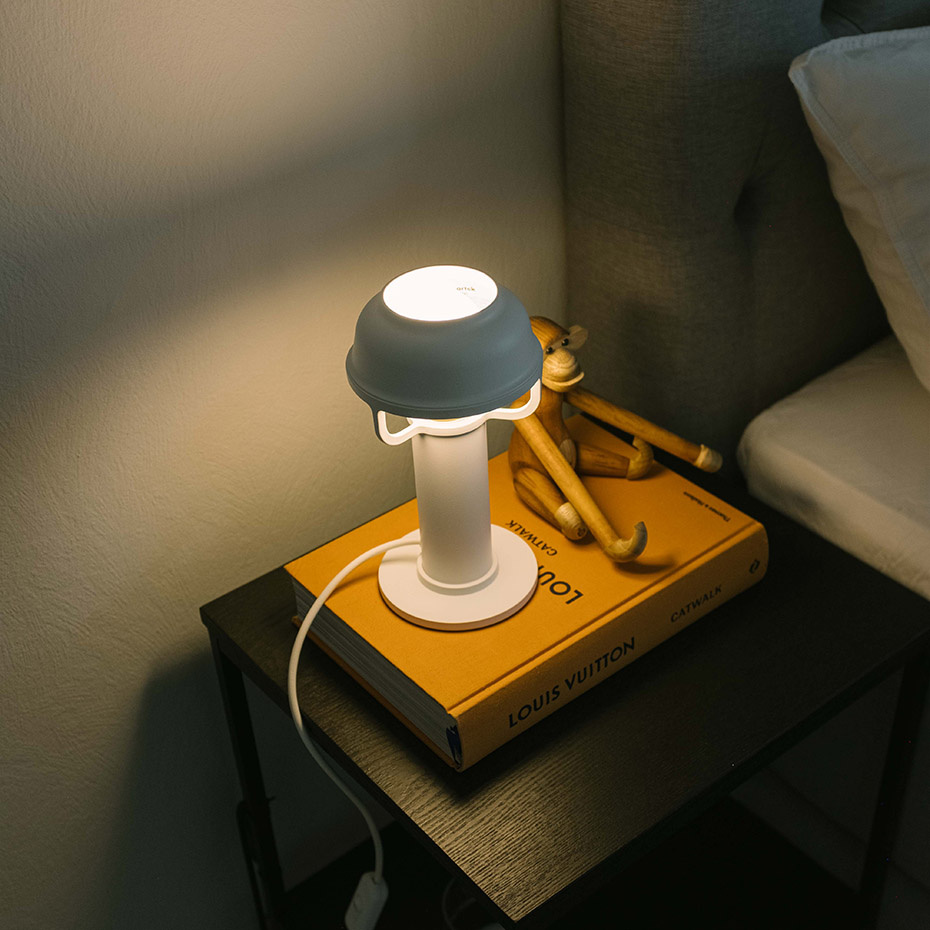 Kori Bordslampa Deep Matt White