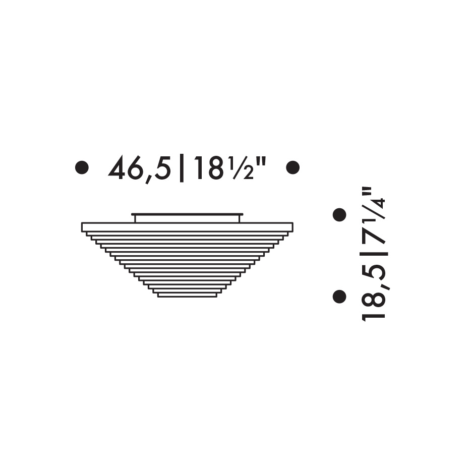 A622 B Plafond White