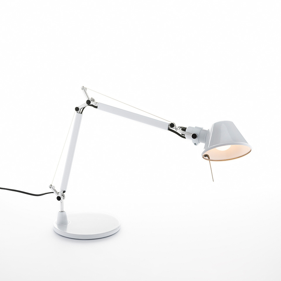 Tolomeo Micro Bordslampa Glossy White