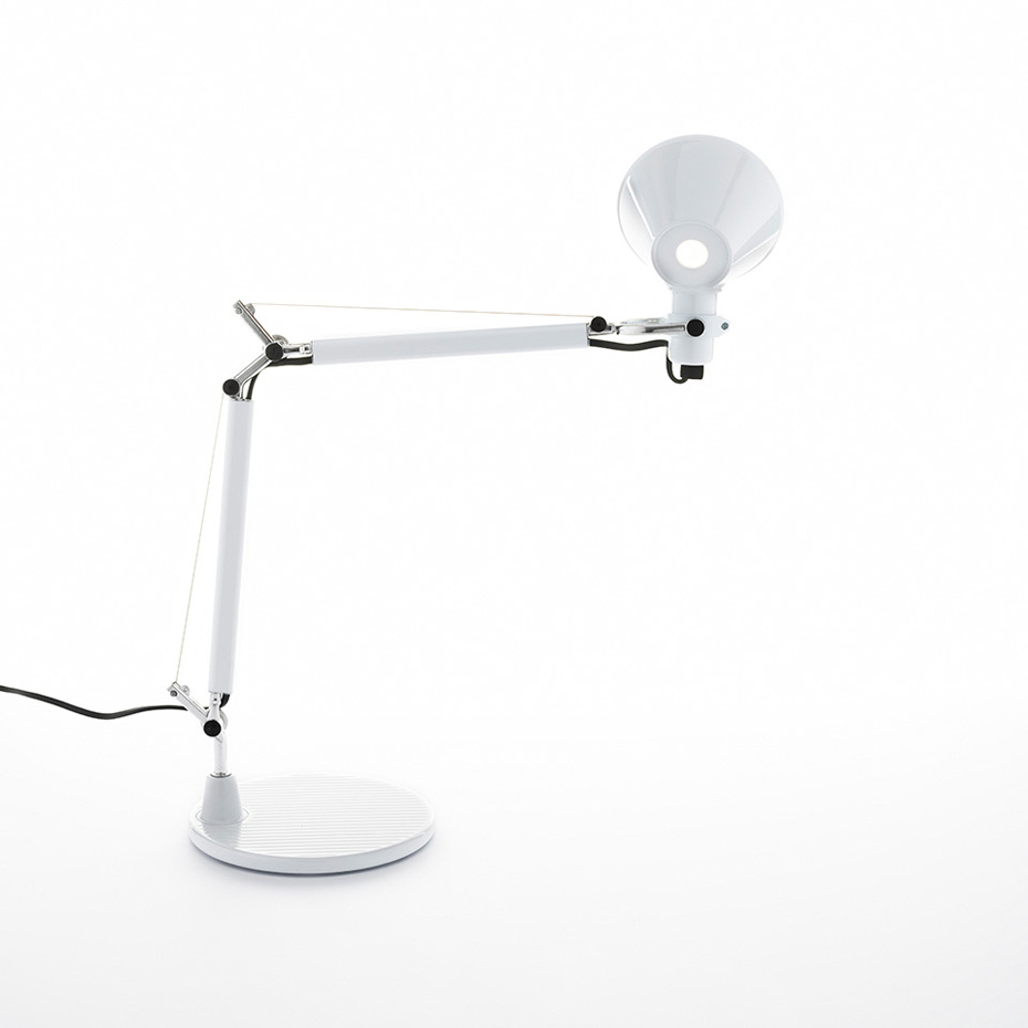 Tolomeo Micro Bordslampa Glossy White
