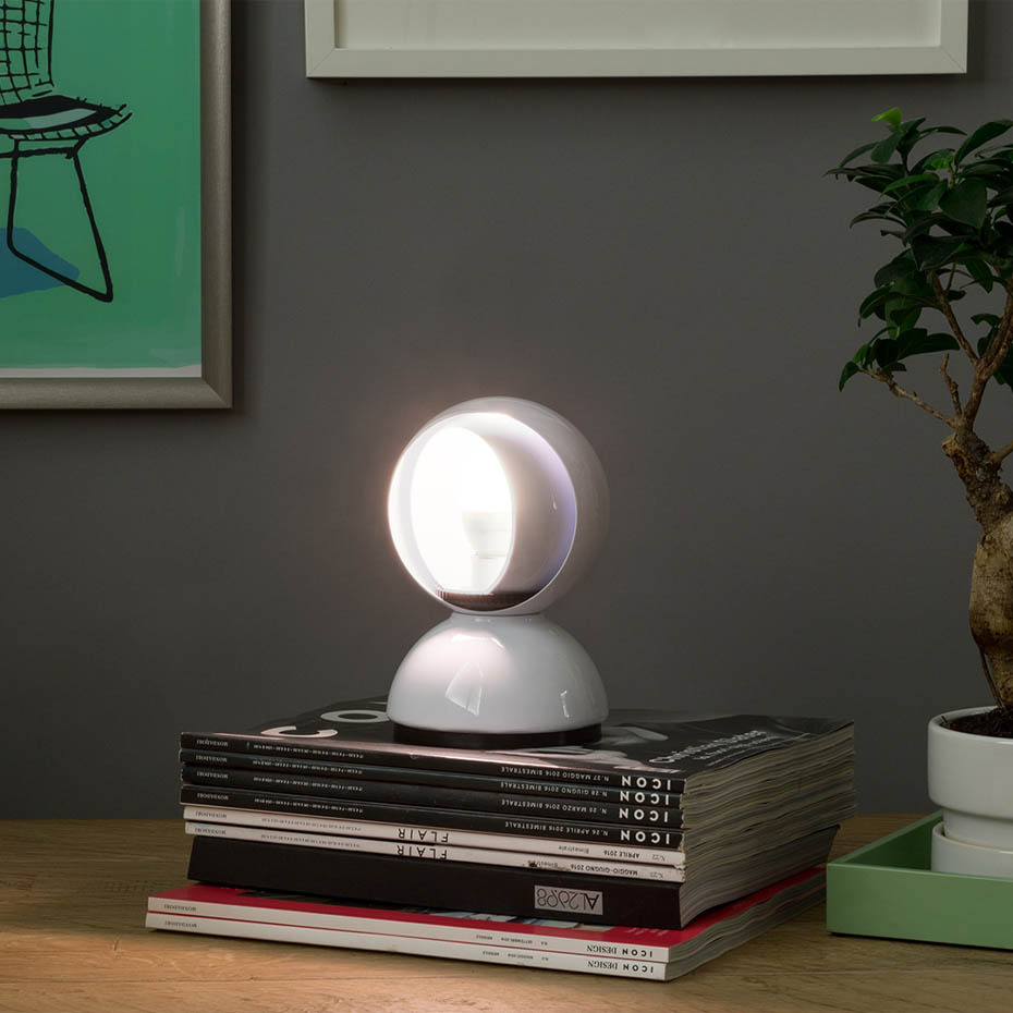 Eclisse Bordslampa Mirror PVD
