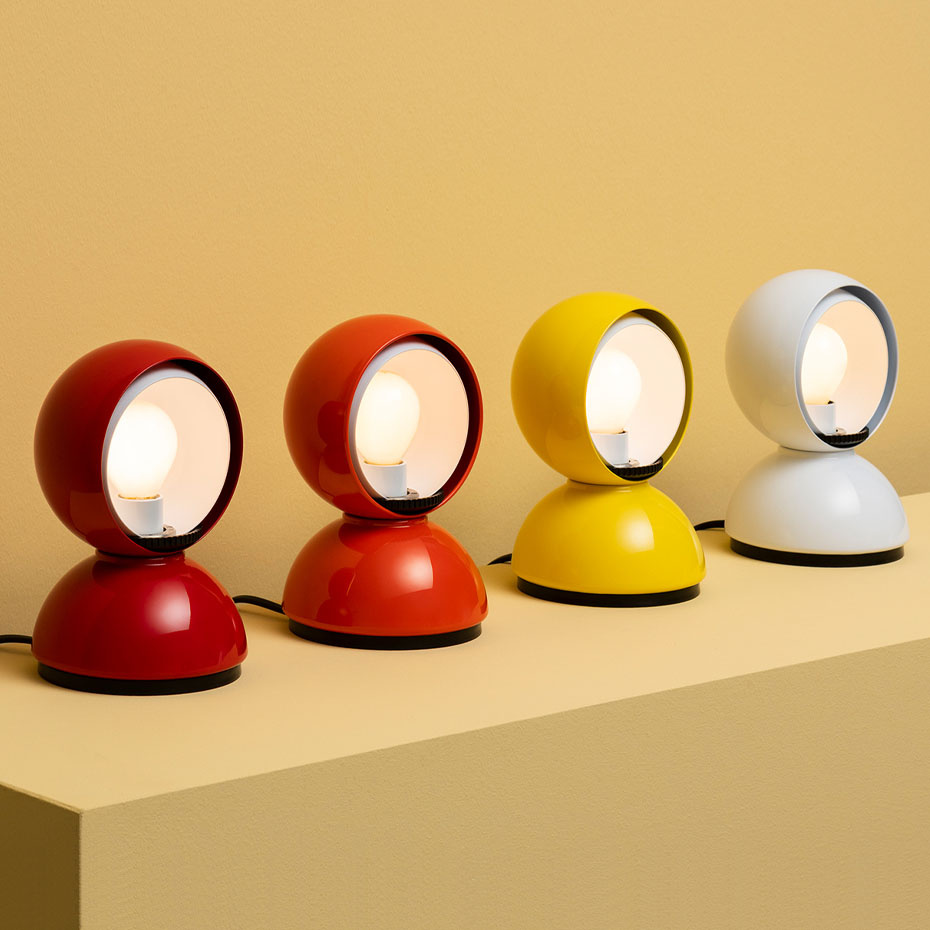 Eclisse Bordslampa Copper PVD