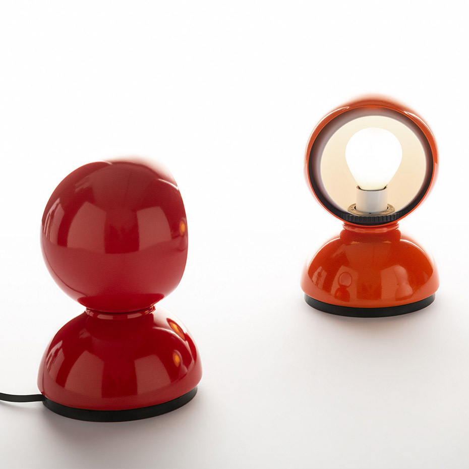 Eclisse Bordslampa Copper PVD