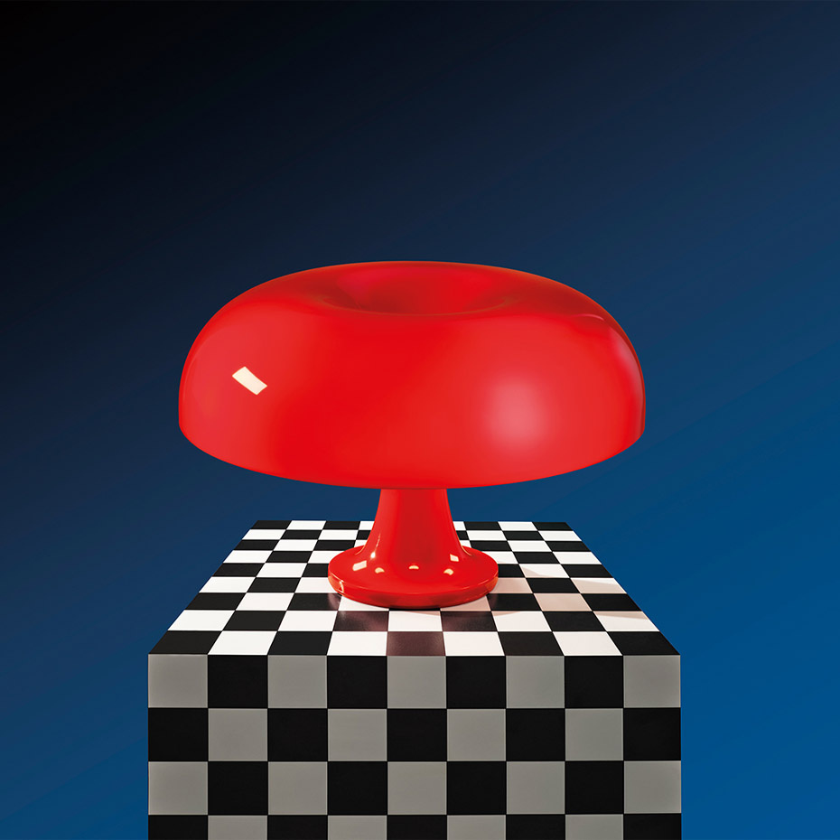 Nessino Bordslampa Red