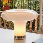 Lesbo Bordslampa Smoked White Lesbo Bordslampa Smoked White