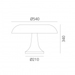 Nesso Bordslampa White Nesso Bordslampa White