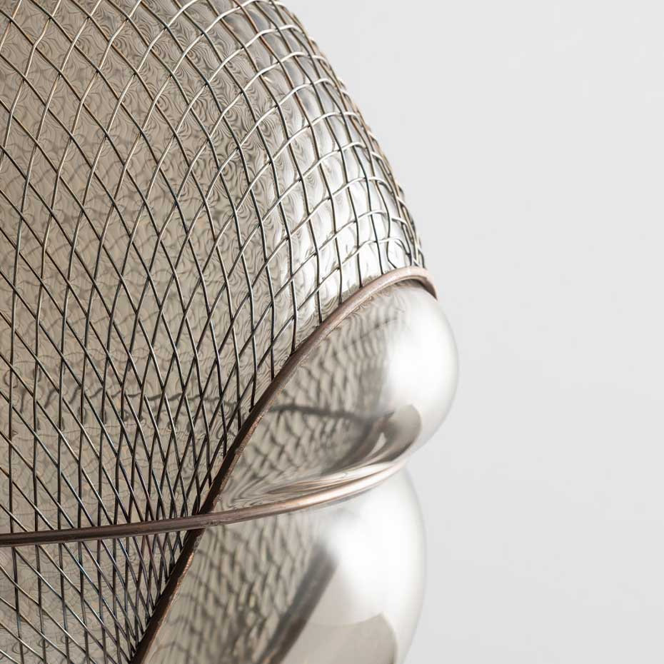 Patroclo Bordslampa Fumé Transparent