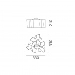 Logico Micro Plafond 3x120° Silk Logico Micro Plafond 3x120° Silk