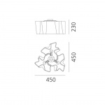 Logico Mini Plafond 3x120° Silk Logico Mini Plafond 3x120° Silk