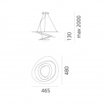 Pirce Micro Pendel White Pirce Micro Pendel White